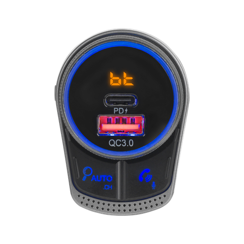 Transmiter FM Bluetooth USB-C AUX ładowarka PD QC na Arena.pl