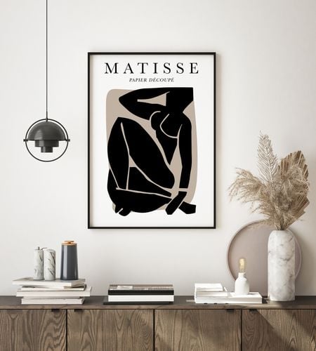 Plakat cyfrowy do wydruku matisse postać na Arena.pl
