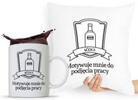 Zestaw Poduszka Kubek Budowlańca Majstra Fachowca Z Nadrukiem Ze Zdjęciem