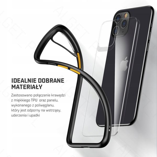 Plecki niktrade do Apple iPhone 12 mini czarny zdjęcie 3