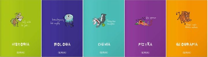 KOMPLET ZESZYTÓW TEMATYCZNYCH ECO Z OKŁADKĄ PP I ŚCIĄGĄ 10 SZTUK HERLITZ zdjęcie 3