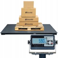 ELEKTRONICZNA WAGA PLATFORMOWA Z LEGALIZACJĄ DO 1,5T 1,5x2m DO 1500kg