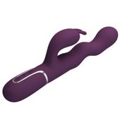 Pretty Love Laursen Dark Purple Waving & Vibrating Rabbit Vibrator