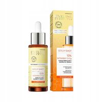 eveline serum shot 15% witamina c+cg - rozświetlenie i koloryt 30 ml