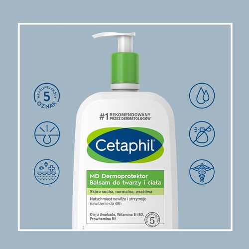 Cetaphil MD Dermoprotektor balsam nawilżający 1L na Arena.pl