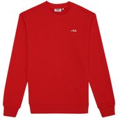 Bluza męska Fila Leverano Regular Crew Sweat czerwona FAM0876 30002 M