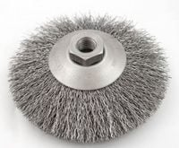 szczotka tarczowo-kątowa drut stalowy m-14, fi120mm - sz tk 120