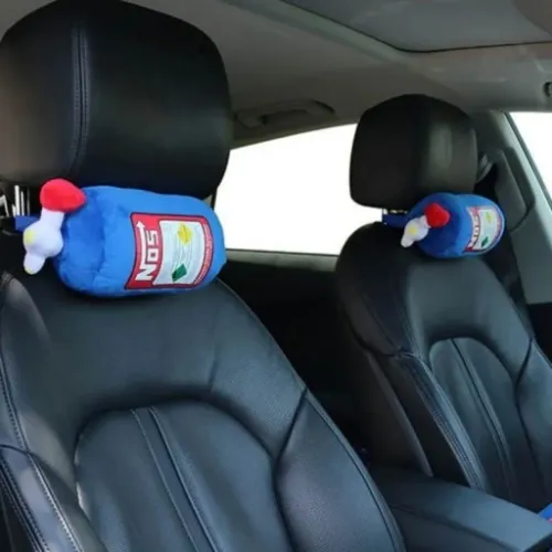 PODUSZKA SAMOCHODOWA NA ZAGŁÓWEK GADŻET NITRO NOS na Arena.pl