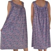 Plażówka podomka sukienka bawełniana plus 52 54 56