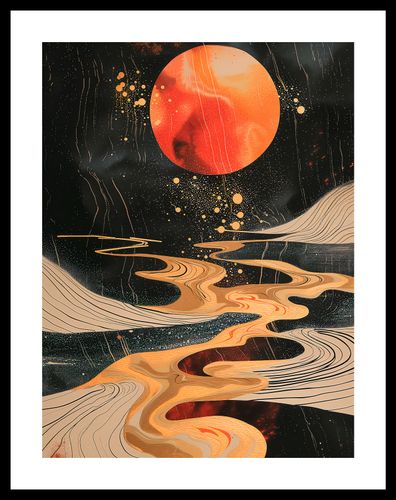Plakat 30x40cm Planetarny Taniec na Arena.pl