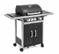 GRILL GAZOWY NEBRASKA ACTIVA 3+1 ŻELIWNY RUSZT