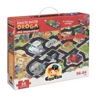 Puzzle 35 Duuuże Droga dla pojazdów 3+