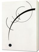 Obraz 50x70cm Free Curve to the Point,  Wassily Kandinsky Vintage