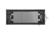 KRATKA WENTYLACYJNA NR 04B DŁUGA ŻELIWNA KOMINKOWA ZEWNĘTRZNA WEWNĘTRZNA SIATKA KRATA RUSZT