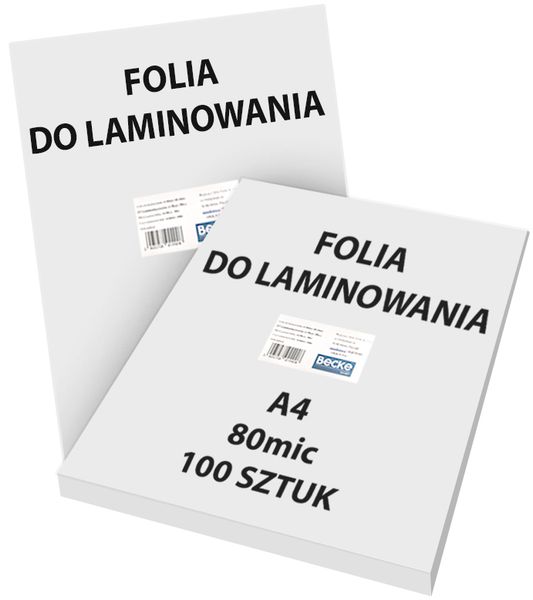 Folia do laminowania A4 80mic 100szt zdjęcie 12
