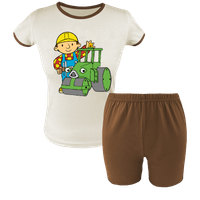 Krótka Piżama dziecięca Bob Budowniczy
