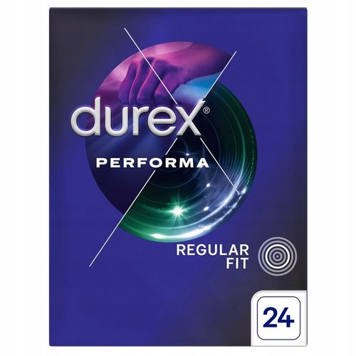Durex Performa Prezerwatywy PRZEDŁUŻAJĄCE STOSUNEK z Lubrykantem 24 sztuki na Arena.pl