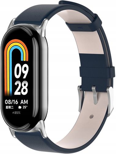 PASEK SKÓRZANY OPASKA BRANSOLETA DO SMARTBANDA XIAOMI MI BAND 8 9 5 KOLORÓW na Arena.pl