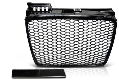GRILL ATRAPA DO  AUDI A4 B7 RS-TYPE  Od 2004 Do 2008 Roku CZARNY POŁYSK na Arena.pl