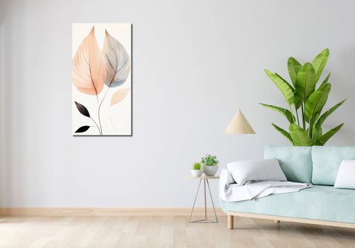 Obraz 50x100cm Liściasty Taniec na Arena.pl
