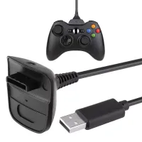 Kabel ładowarka do pada Xbox 360 USB play charge