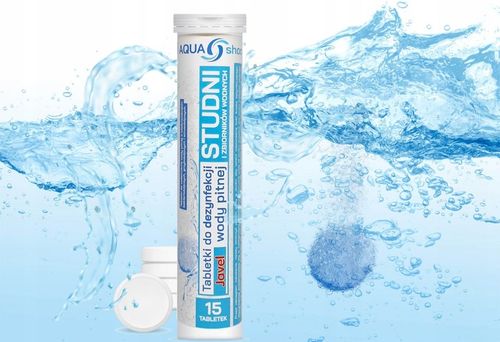 TABLETKI do uzdatniania WODY pitnej w STUDNI Javel Aqua na Arena.pl