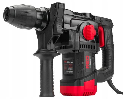 MŁOT UDAROWY MŁOTOWIERTARKA UDAR SDS+ 2200W 6J WALIZKA 3 X WIERTŁO + na Arena.pl