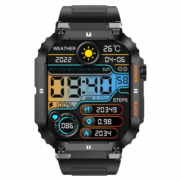 SMARTWATCH MĘSKI Gravity GT6-1 - WYKONYWANIE POŁĄCZEŃ, MONITOR SNU (sg020a) zdjęcie 1