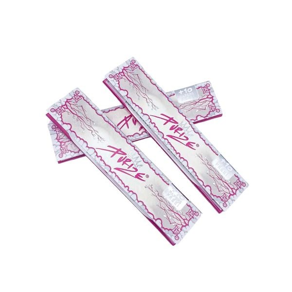 Bibułki Purize Pink Slim 32+10 Gratis - Limitowana Edycja Różowych Bletek zdjęcie 1