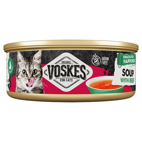 Voskes Cat Soup With Beef - zupka z wołowiną dla kota 50g na Arena.pl