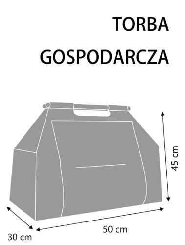 Torba na drewno kominkowe - ZIGZAG na Arena.pl