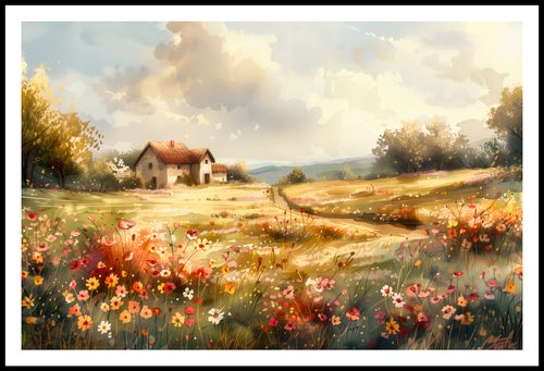 Plakat 91,5x60cm Sielski Domek na Arena.pl