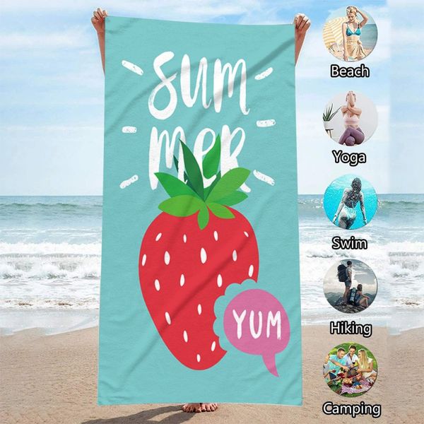 Ręcznik plażowy prostokątny SUMMER YUM 150x70 REC54WZ7 zdjęcie 3