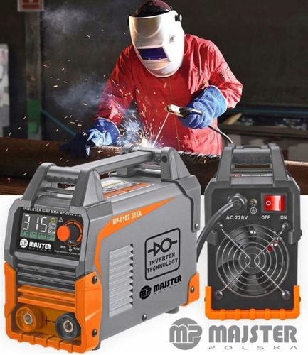 SPAWARKA INWERTOROWA INWERTEROWA ELEKTRODOWA MMA TIG LCD MOCNA 315A na Arena.pl