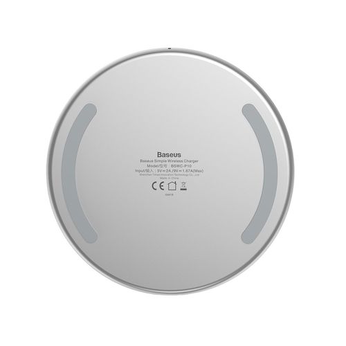 Baseus ładowarka indukcyjna Simple biała na Arena.pl