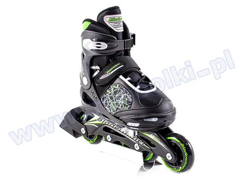 Rolki Bladerunner Phaser Flash Black / Green 2017 28-32 na Arena.pl