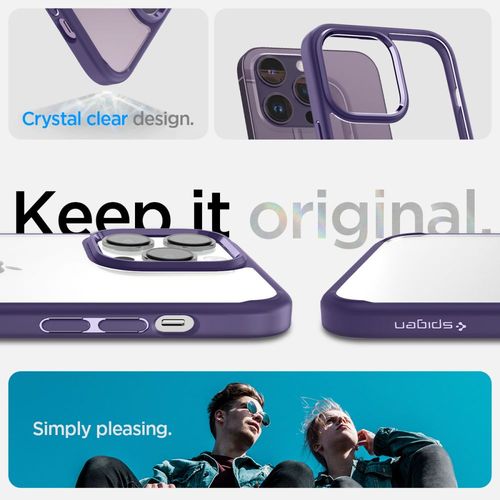 spigen ultra hybrid iphone 14 pro deep purple na Arena.pl