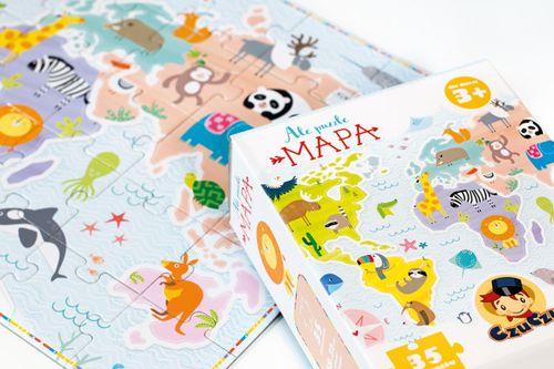 CzuCzu - Puzzle Mapa 36887 na Arena.pl