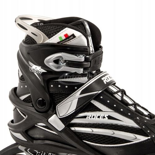 Rolki Roces Slim 101 rozmiar 46 black silver na Arena.pl