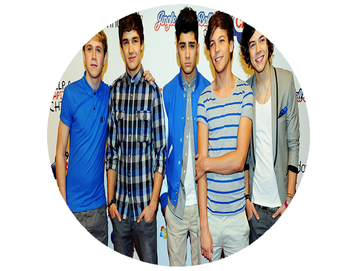 Opłatek na tort One Direction zdjęcie 1