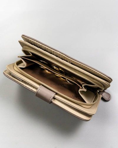 pojemny, duży portfel damski ze skóry ekologicznej - 4u cavaldi na Arena.pl