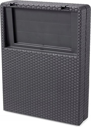 LEŻAK OGRODOWY REGULOWANY SKŁADANY KETER JAIPUR GRAFIT na Arena.pl