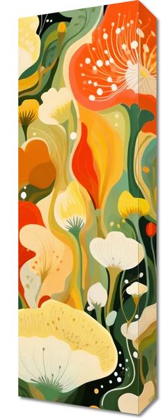 Obraz 20x60cm Kwiatowy Raj zdjęcie 1