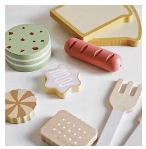 Drewniany Zestaw Piknikowy Dla Dzieci Nunukids Piknik Torba Mata Akcesoria zdjęcie 14