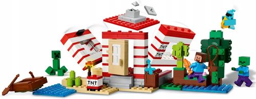 21275 - LEGO Minecraft - Dom TNT w dżungli na Arena.pl
