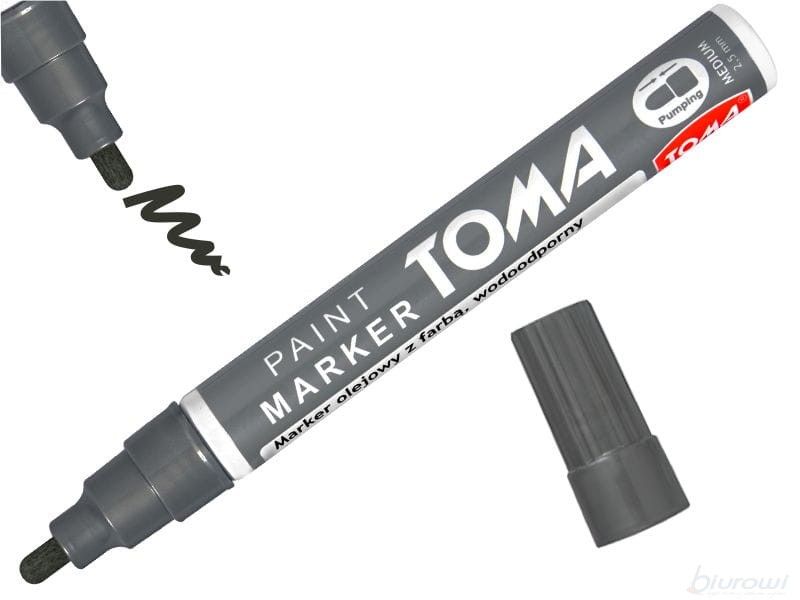 MARKER OLEJOWY GREY MEDIUM TOMA 5901133440983 zdjęcie 1