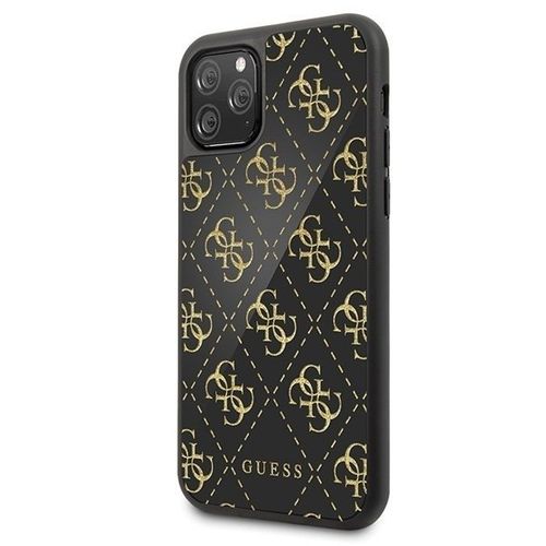 Etui Case GUESS IPHONE 11 PRO BLACK HARD CASE 4G DOUBLE LAYER GLITTER na Arena.pl