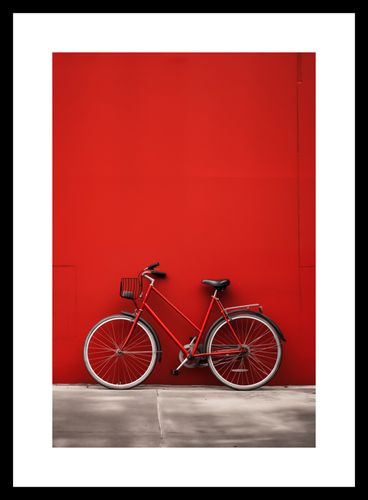 Plakat 20x30cm Czerwony Rower na Arena.pl