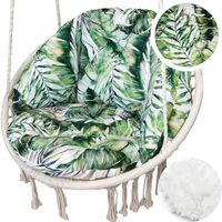 PODUSZKA NA BOCIANIE GNIAZDO WODOODPORNA - liście zielone