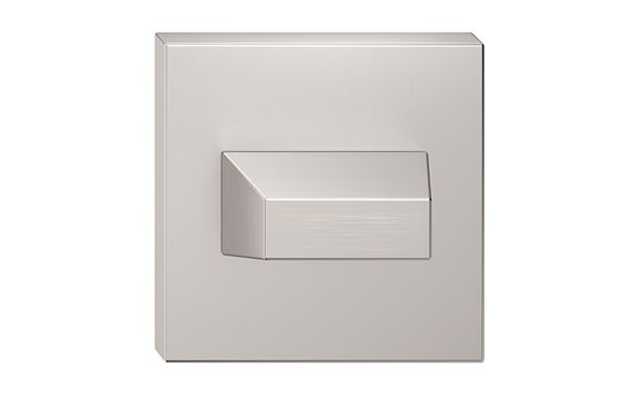 SZYLD DOLNY KWADRATOWY Q KOLOR NIKIEL BLOKADA WC zdjęcie 2